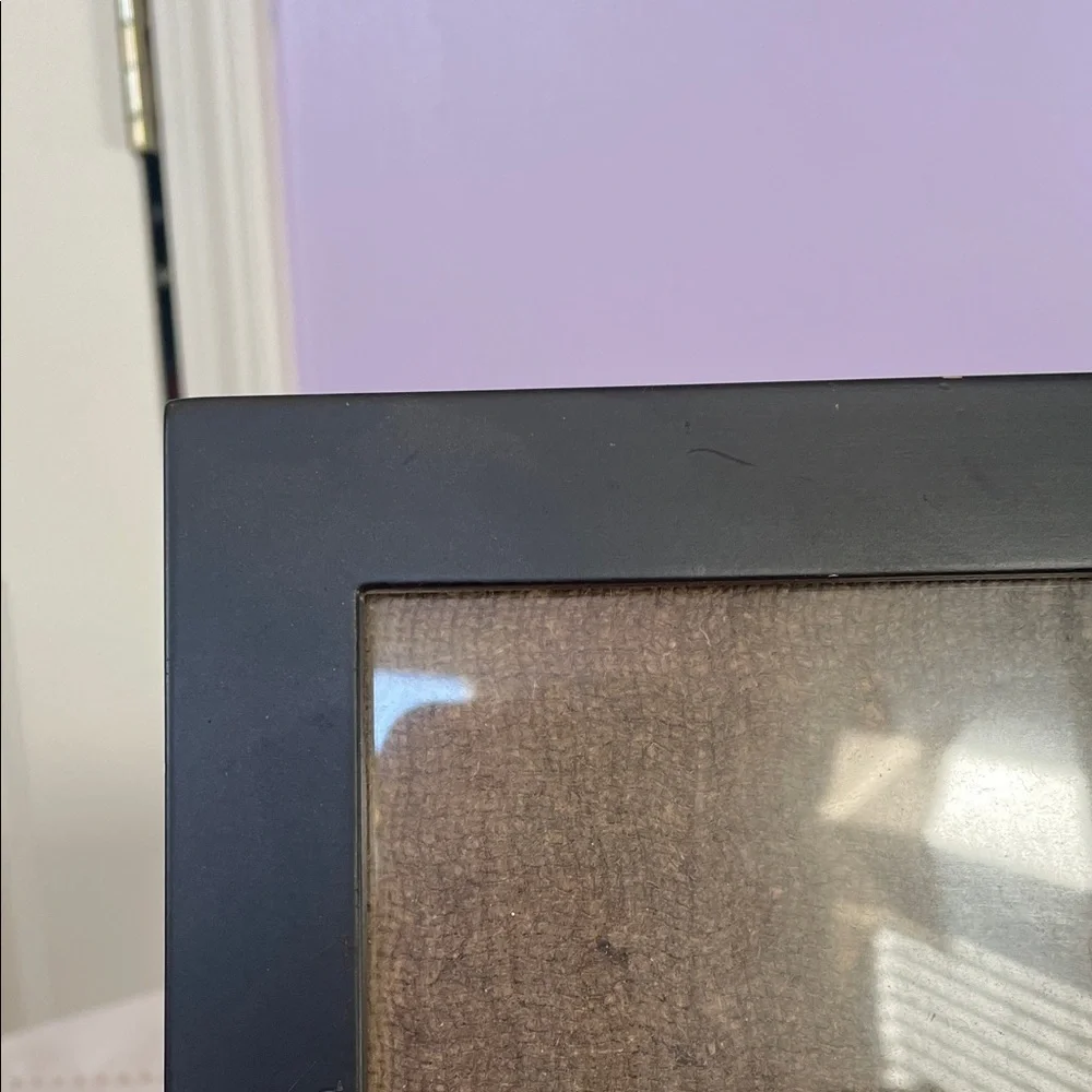 Black Double Photo Frame tabletop or wall